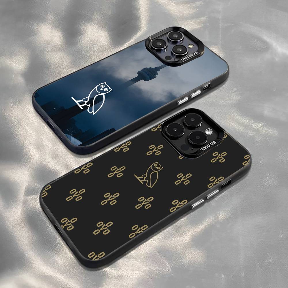 D-Dark O-Owl O-Night Чехол для телефона iPhone 17,16,15,14,13,12,11 Plus,Pro Max,XS,Красочный Серебряный Чехол для телефона Funda Cover