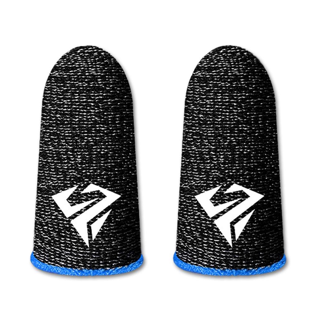 10 шт. чехлов для игр на пальцы для мобильных телефонов, чувствительные, устойчивые к поту, нескользящие перчатки, не оставляющие отпечатков пальцев, ультратонкие волокнистые чехлы