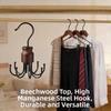 Rotating Top Hook Rotating Storage Hanger 8 Hook Closet Organizer Multi-Claw Bag Hook  Home Storage