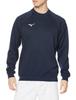 Mizuno Training Wear Crew Medium Sweatshirt, Neck, 32MCA175, Navy,