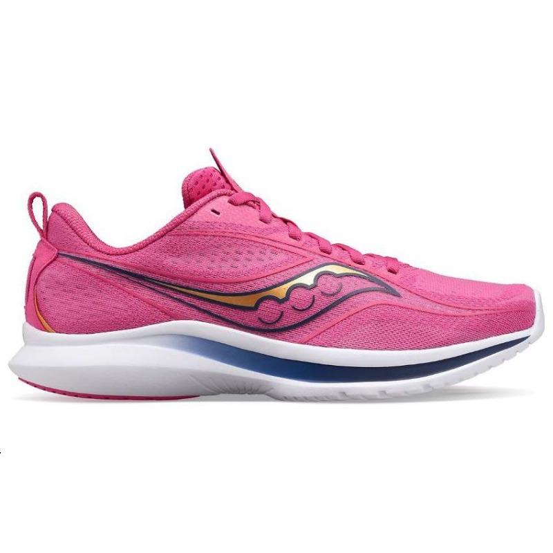 SAUCONY Kinvara 13 мужские низкие беговые кроссовки розовые дышащие нескользящие S20723-40