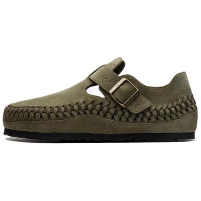 Kith x Birkenstock London Плетеные 'Olive Night' 1029976