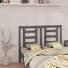 VidaXL Headboard Grey 146x4x100 Cm Solid Pine Wood 818822