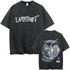 Washed Vintage Lngshot Cartoon Graphic T Shirt SHOT CALLERS Album 2026 Tshirts Men Women Kpop Fashion Trend Tshirt Streetwear