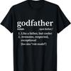 Крестный отец Определение День отца Как отец, но круче Футболка
