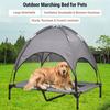 Outdoor Dog Bed Tent, Cool Elevated Design, Tear-Resistant Oxford Cloth Teslin Mesh, High