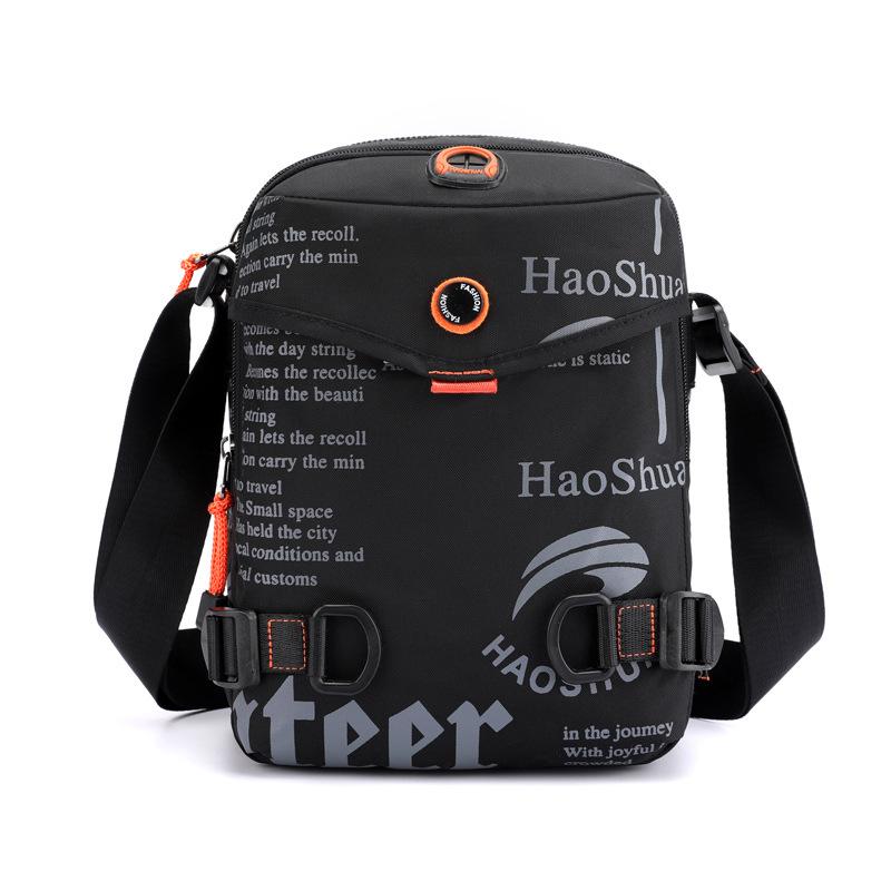 Мужская спортивная сумка через плечо для отдыха на открытом воздухе, модная сумка-мессенджер в стиле хип-хоп, водонепроницаемый рюкзак для мобильного телефона