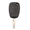 Jingyuqin 2 Button Remote Car Key Shell Cover Fob Case For Vauxhall/Opel Vivaro/ Renault Movano Trafic Renault Kangoo Blank