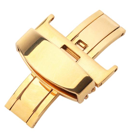 Watch Band Clasp Good Hardness Easy Installation Universal Stainless Steel Watch Strap Connector for Daily Wear