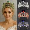 Rhinestone Baroque Pageant Crowns Cake Decorations Queen Princess Tiara Bridal Crowns For Women