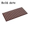 92438 Тонкие Фигурки 8*16 Кирпичики 8x16 Точек DIY Образовательные Строительные Блоки MOC Креативные Собираемые Конструкторы для Детей