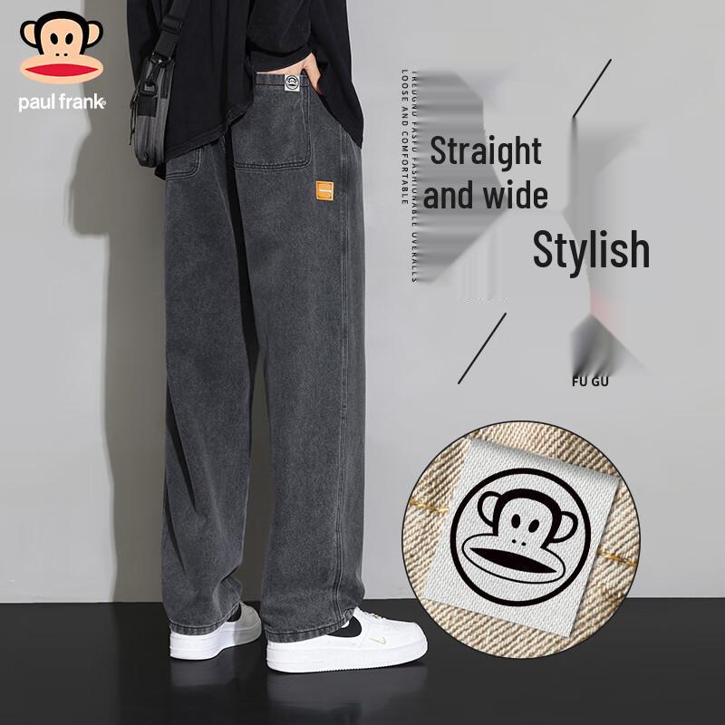 paul frank Мужские повседневные джинсы прямого кроя 2025