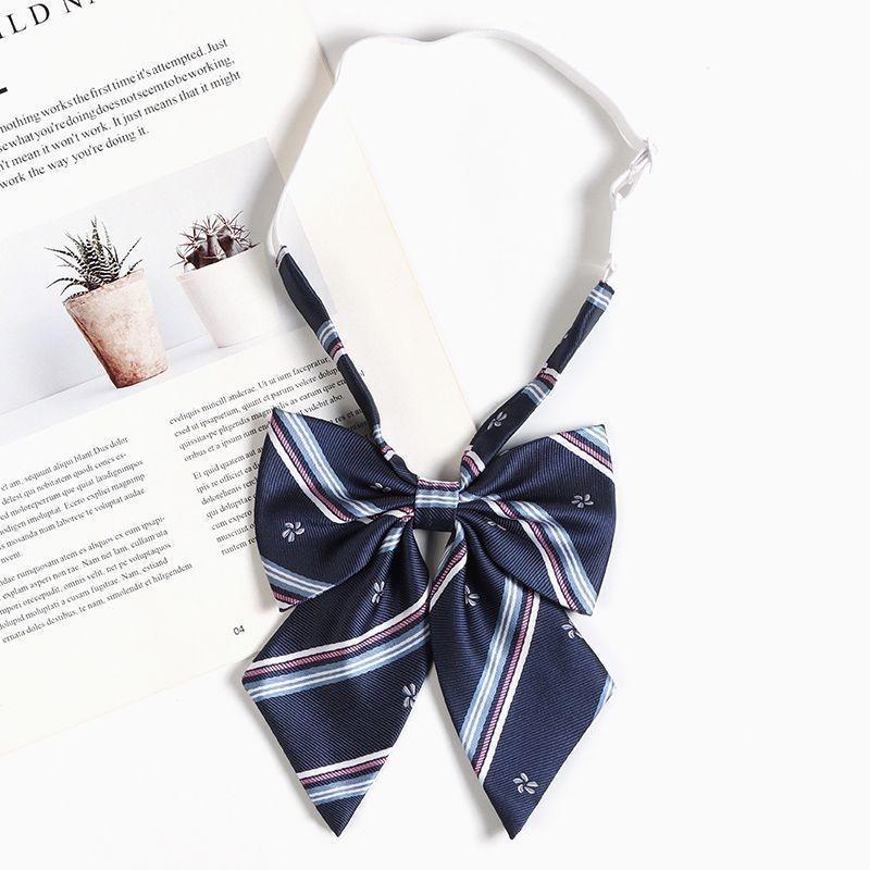 Детский галстук с полосатым узором для школьной формы и повседневной носки