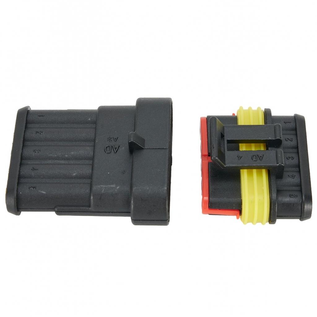 Plug Connectors 1/2/3/4/5/6 Pin 12A 600V Car Boat Kit