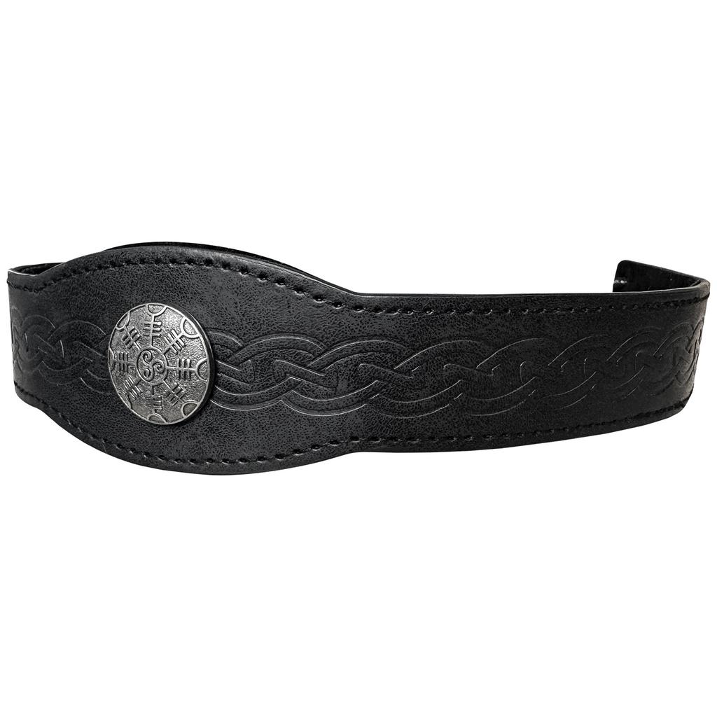 Medieval Headband Vintage Cosplay Viking Embossed Hairband for Men Cosplay Supplies Headband for Photoshoots and Stage