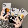 Чехол для телефона Bleach Куросаки Ичиго для iPhone 15 11 12 13 14 Mini Pro Max XR X XS TPU Прозрачный чехол