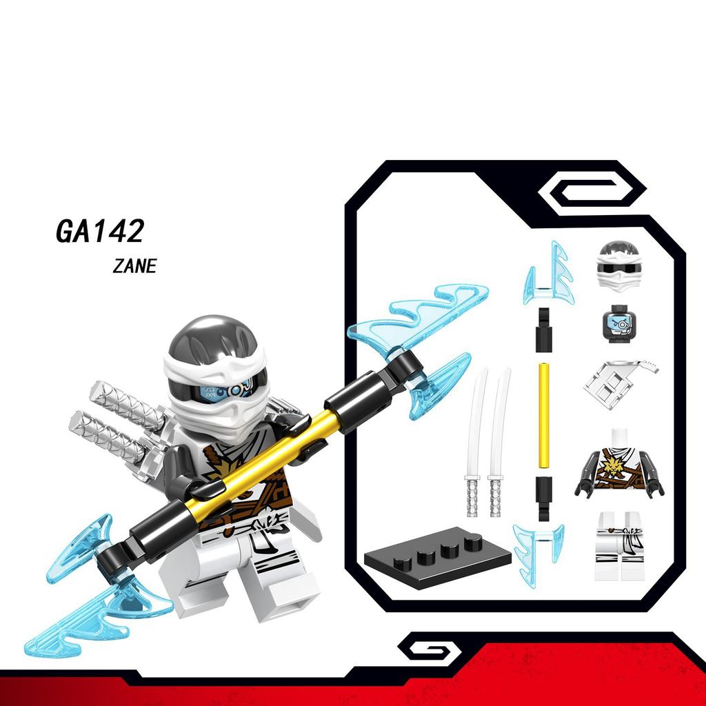 Фильм Экшн Мини-фигурки Фигурки Строительные блоки Кирпичи Модель День рождения Детский день Подарки для детей Мальчиков