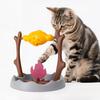 Cats Puzzle Feeder Interactive Treat Dispenser And Slow Feeder Pet BBQ Roller Cat Brain Exercise Toy Cognitive Training Game