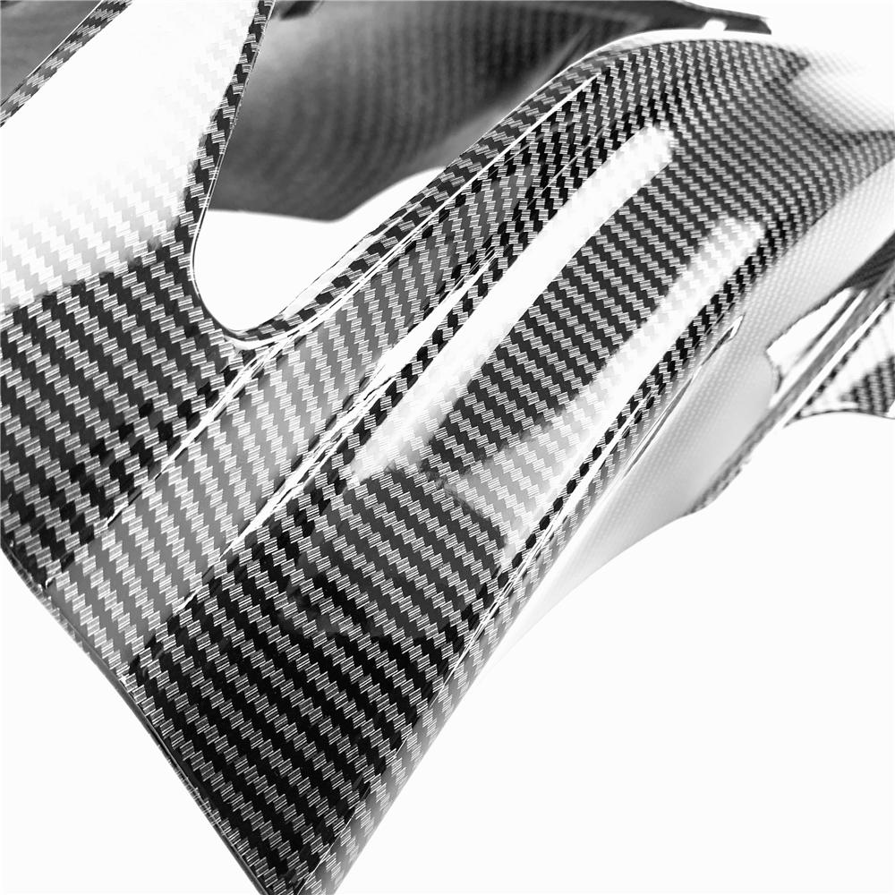 Для KAWASAKI ER-6N ER6N 2009 2011 передний верхний обтекатель фар обтекатель нос ABS пластик углеродное волокно