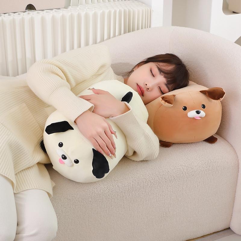 1 шт., 28 см/35 см, кавайное аниме, имитация пухлой собаки, плюшевые игрушки, мягкие, реалистичные, супер мягкие куклы, хорошие подарки, украшение для дома, автомобиля