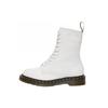 (WMNS) Доктор. Высокие ботинки 1490 из кожи Virginia 'White' Женские 27261113