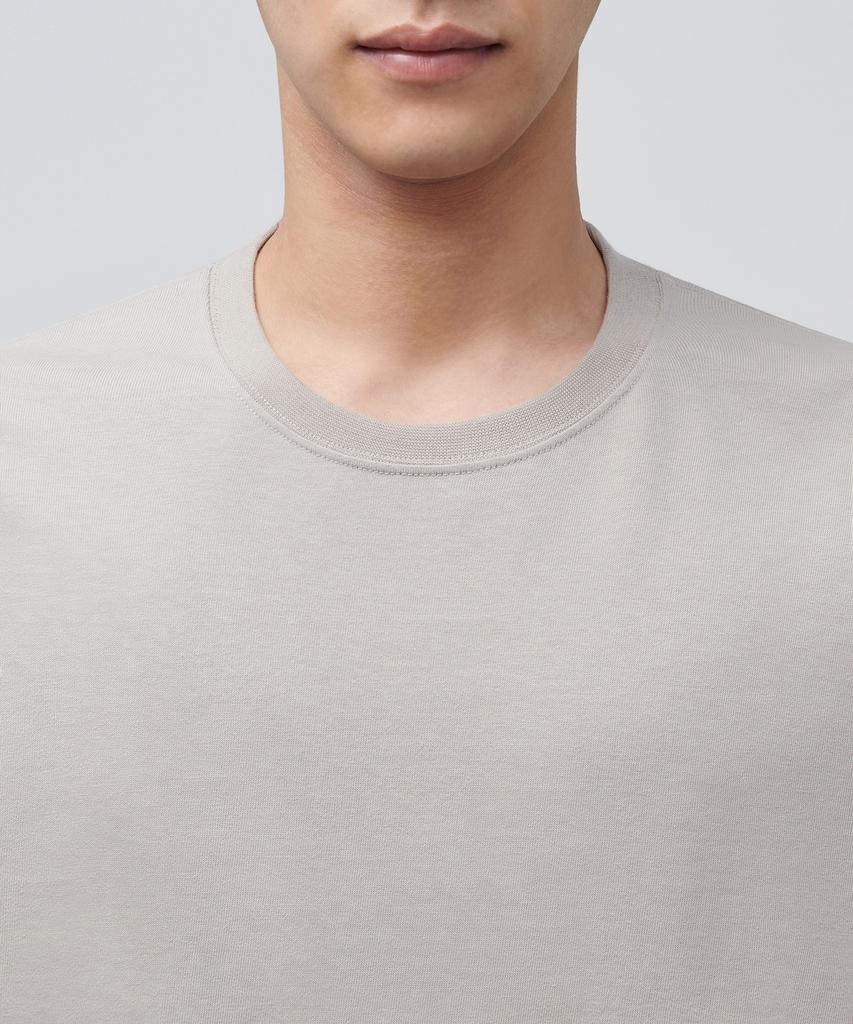 MUSINSA STANDARD Basic Long Sleeve T-Shirt [Mushroom]