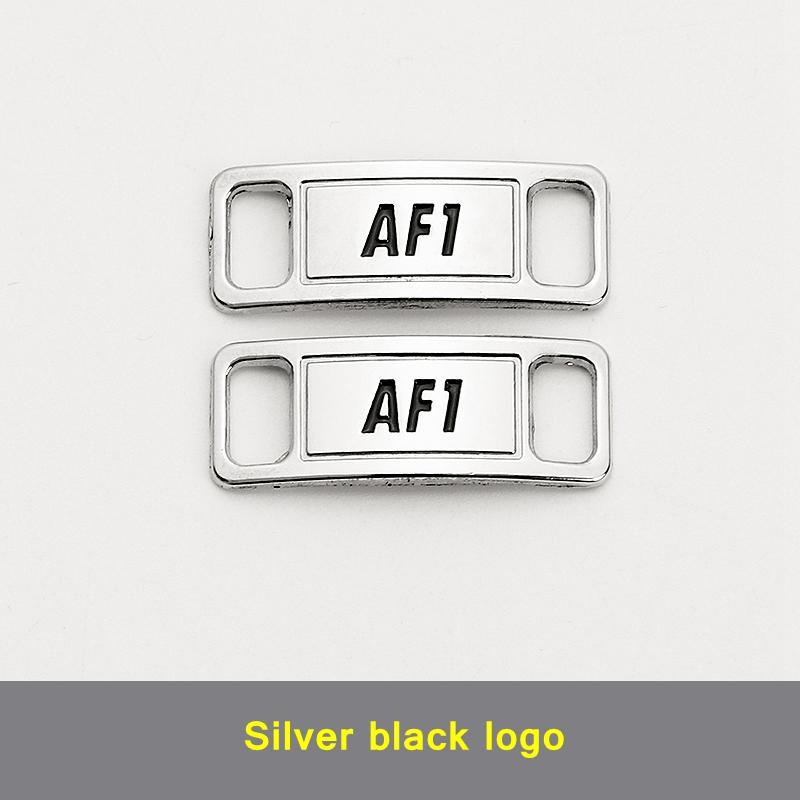 НОВЫЙ 1 пара Металлические пряжки для шнурков AF1 Украшение для обуви Подходит для всей обуви Кроссовки Аксессуары для обуви Пряжка для плоских шнурков