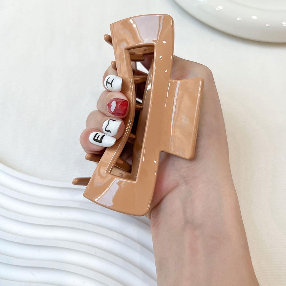 Гибкий Мягкий Резиновый Зажим для Волос Элегантный Зажим-Акула Нескользящие Силиконовые Аксессуары для Волос Корейский Стиль Женские Модные Аксессуары для Волос