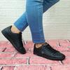 Женские мужские кроссовки U.S.Polo Franco Black Flat Sole Sneaker