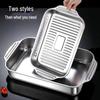 Stainless Steel Roasting Fish & Seafood Pan