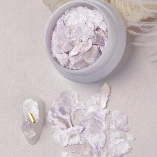 1 коробка, украшение для ногтей, привлекательная натуральная привлекательная оболочка для ногтей, нерегулярные украшения для дизайна ногтей