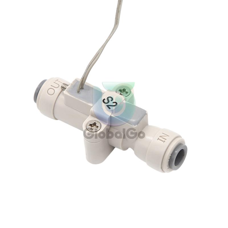 High Performance 1/4" Water Flow Switch Plastic Water Flow Switch Water Flow Control Sensor for Water Purifier Dispenser