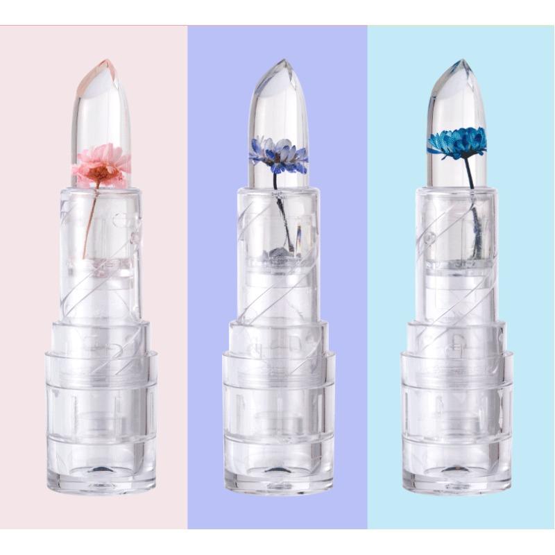 Увлажняющая помада Flower Увлажняющая Увлажняющая помада Jelly Flower Lip Glaze