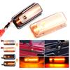 2Pcs For Mercedes-Benz G-Class W463 W461 G500 G550 G55 G63 G65 Dynamic Ambe LED Side Marker Turn Signal Light Sidemarker