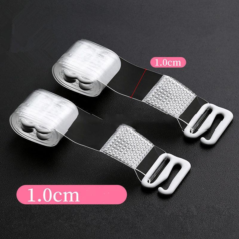 3 пары металлических пряжек для бюстгальтера, ремни, пояс для женщин, прозрачный силиконовый бюстгальтер, регулируемый невидимый ремень для нижнего белья, аксессуары