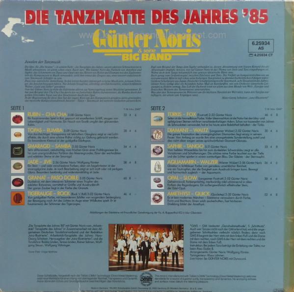 Виниловая пластинка GNTER NORIS GALA BIG BAND Die Tanzplatte Des Jahres 85 625934011 TELDEC 1984 Германия Джаз Б/у