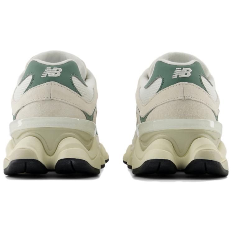 New Balance 9060 Льняные кроссовки унисекс цвета темного можжевельника кремовые U9060EEI