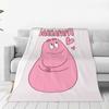 Barbapapa Love Blankets Flannel Funny Warm Throw Blanket for Home Restaurant Spring Autumn