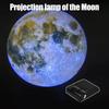 INS Moon Projection Lamp Background Projector Night Light Photo Prop Wall Lamp Birthday Gift Party Home Bedroom Decoration