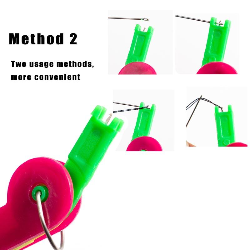 3 шт. обновленные нитевдеватели, пластиковые ручные швейные иглы, инструмент для заправки нити своими руками, модернизированный автоматический нитевдеватель для вышивки крестиком