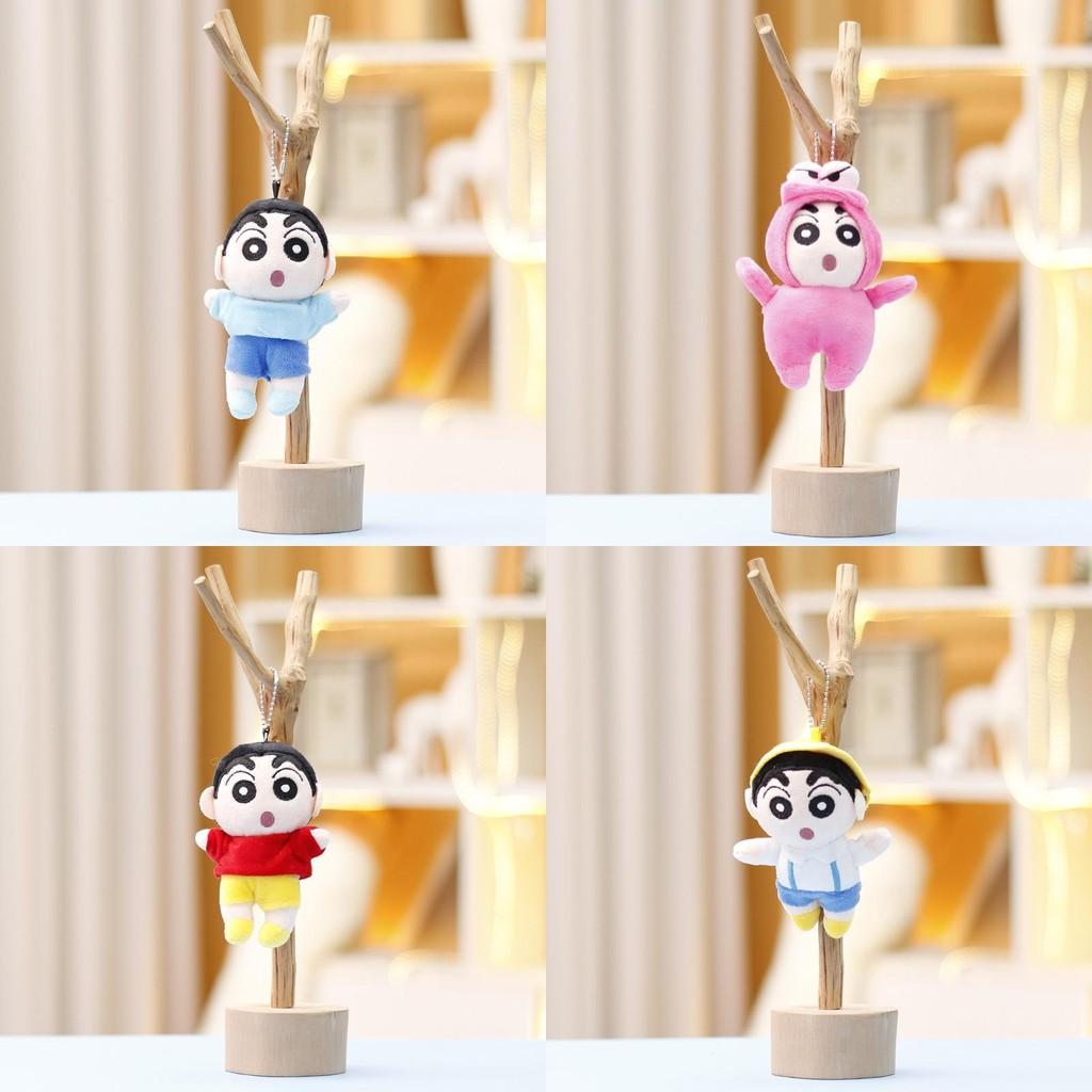 Adorable Crayon Shin-chan Plush Toy Cute Cartoon Doll Keychain Accessory For Kids