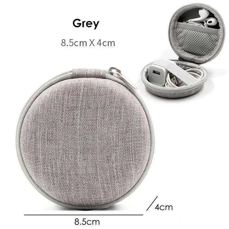 Portable Mini Hard Shell Digital Gadgets Storage Bag Earphone Charger Case Data Cable U Disk Organizer