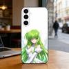 Код Гиас CC.  Чехол для телефона Samsung Galaxy A73, A72, A71, A70, A53, A52, A51, Другие Мягкий черный чехол