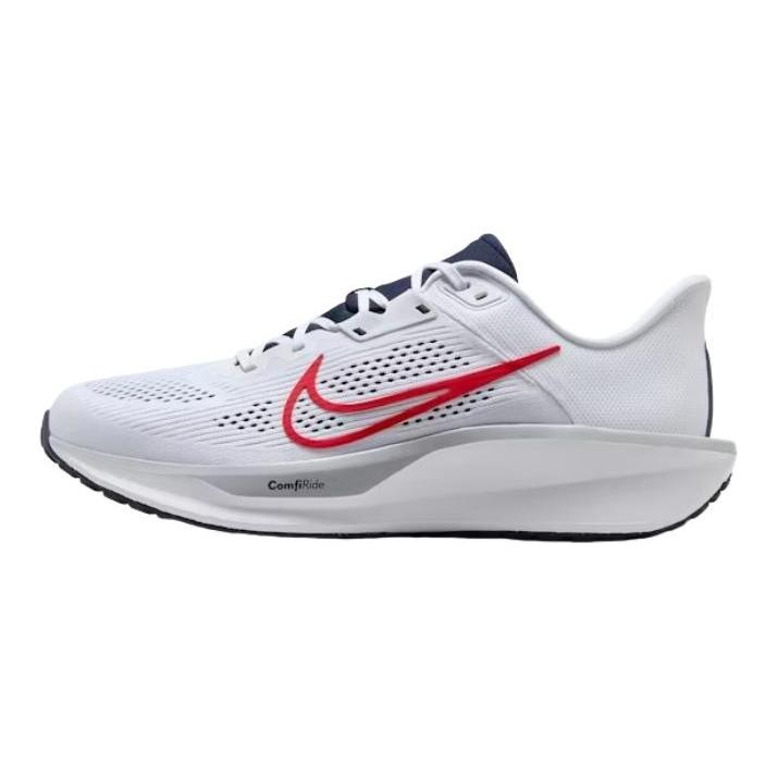 Nike Кроссовки Quest 6 Белый Обсидиан Волчий Серый Университетский Красный FD6033-107