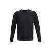 Solid Crew Neck Pullover Sports Long Sleeve T-Shirt Men Tops Black 1378989-001