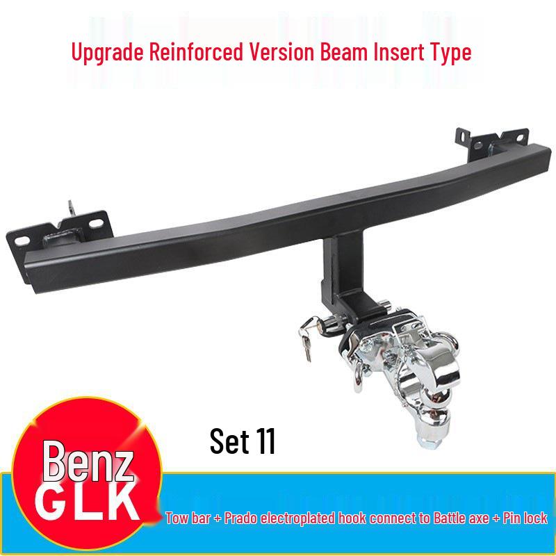 Совместимый буксировочный крюк для Mercedes-Benz GLK350/260/300 - Задний съемный крюк для прицепа и буксировки
