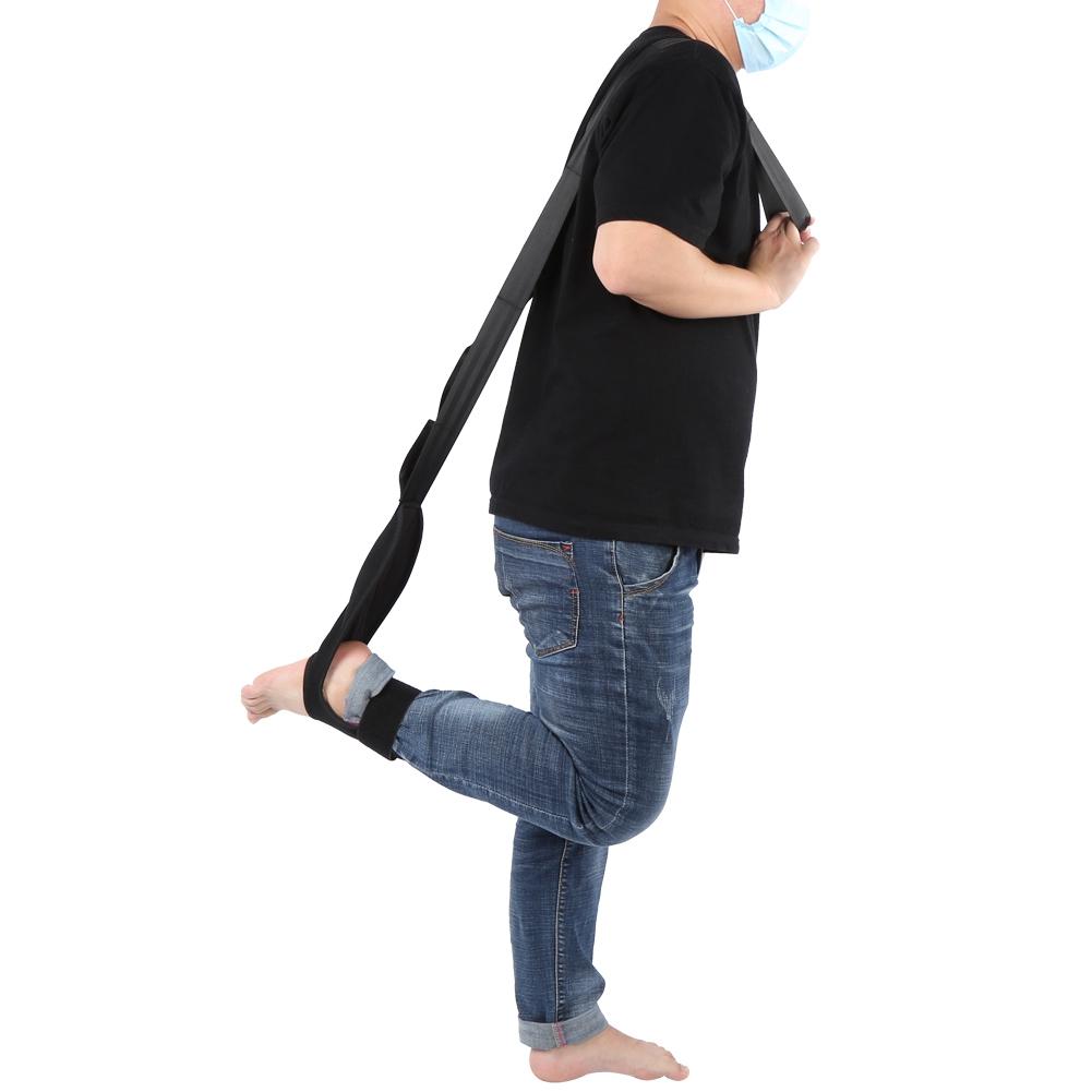 Полиэстеровый ремень для растяжки для йоги, тренировочные ленты для лодыжек, ремень для практикующих йогу, танцоров, спортсменов