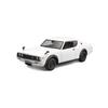Nissan Skyline and Model Maisto/Maisto 1973 2000GT-R#KPGC110#Kenmeri#Ken Mary1/24 Die-cast Minicar/white