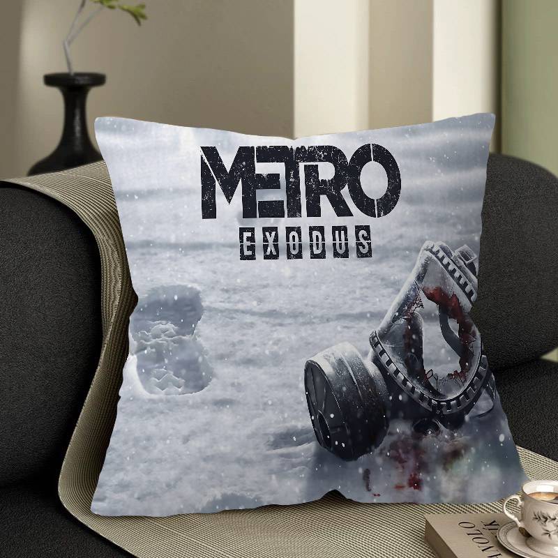 Игровой Metro 2033 45*45см Наволочка Подушка Чехол для Подушки Декор Наволочка Домашняя Наволочка Для Диванной Подушки