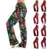 Women's Casual Fashion Women's Sports Home Christmas Pajama Pants Long Pants